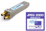Embrionix to bring the world's first JPEG 2000 SFP module powered by intoPIX technology at NAB 2015.