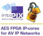 IntoPIX Announces Its New Generation Of AES IP-Cores Supporting Higher Bitrate Up To 10/100 Gbps With Optimized Footprint To Secure Network Transmission In AV Applications.