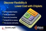 QuickLogic 和 eTopus 联手推出可分类并灵活的 eFPGA 小芯片模板